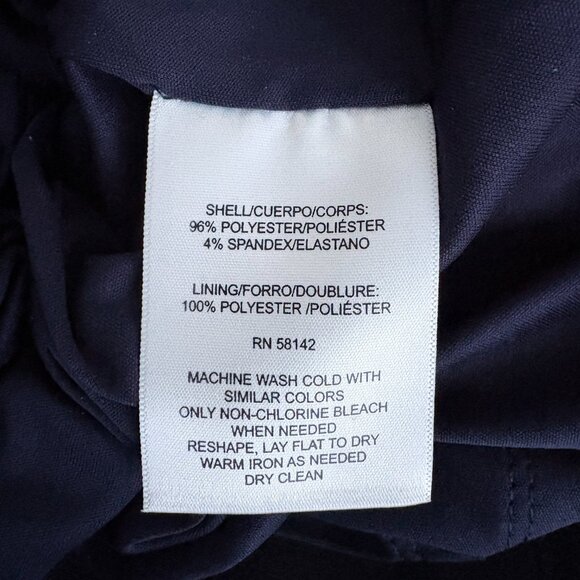 Maggy London Ruffle Short Sleeve Pocket Sheath Dress office Chic 12 - Picture 7 of 9